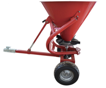 ATV yksilevyinen lannoitteenlevitin ATV yksilevyinen lannoitteenlevitin