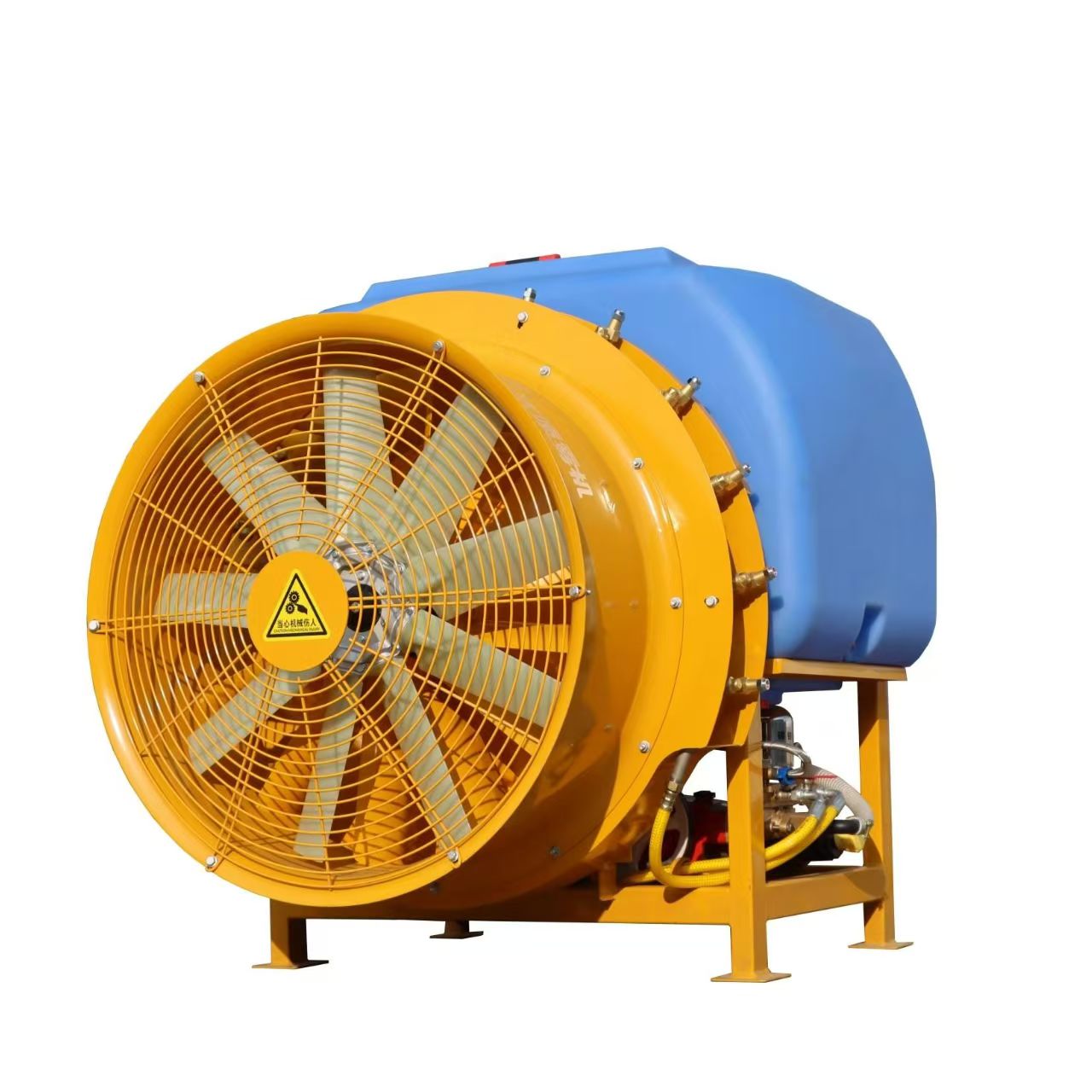 Asennettu ilmapuhallusruisku Orchard Vineyardille