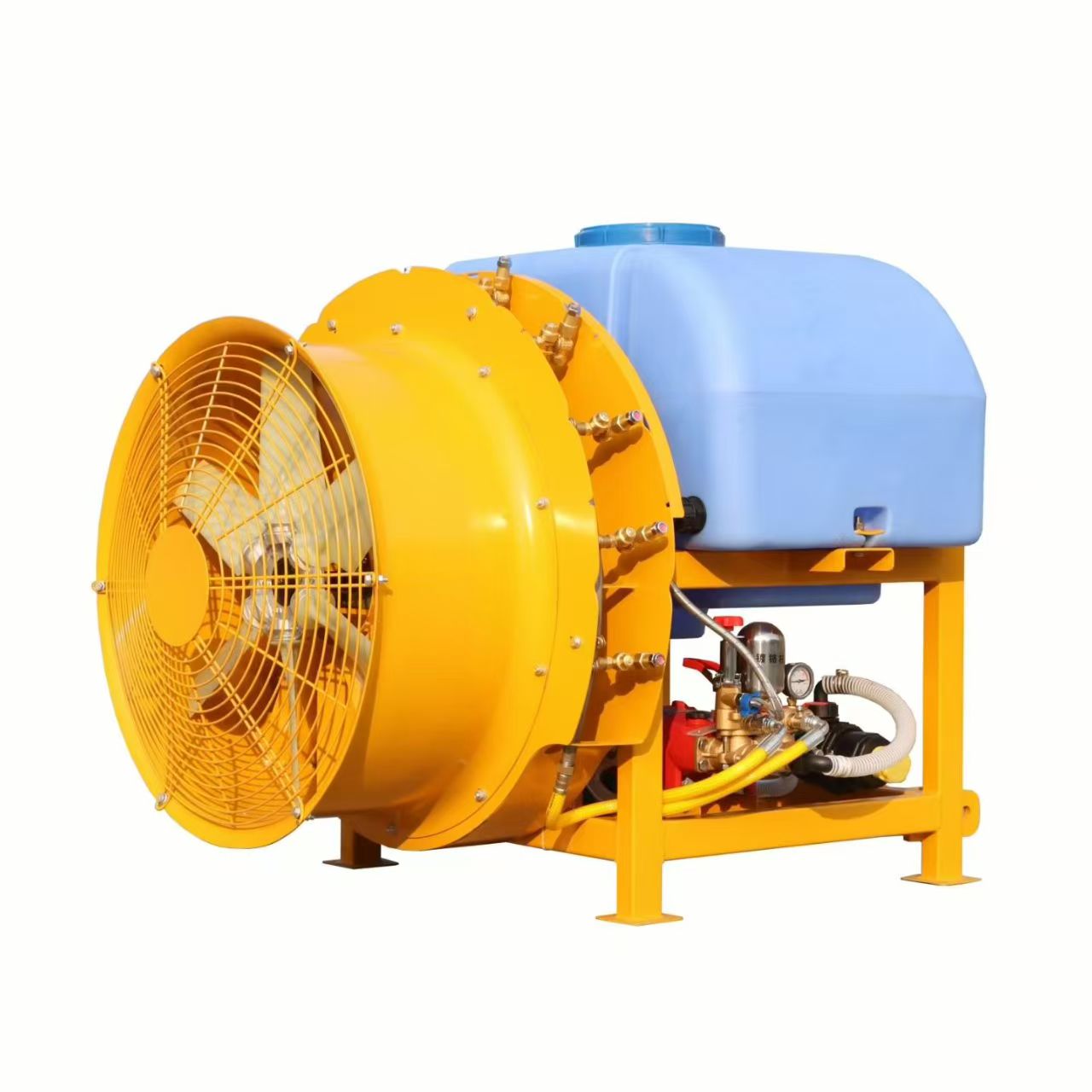 Asennettu moottoroitu ruisku nivelakselikäytöllä