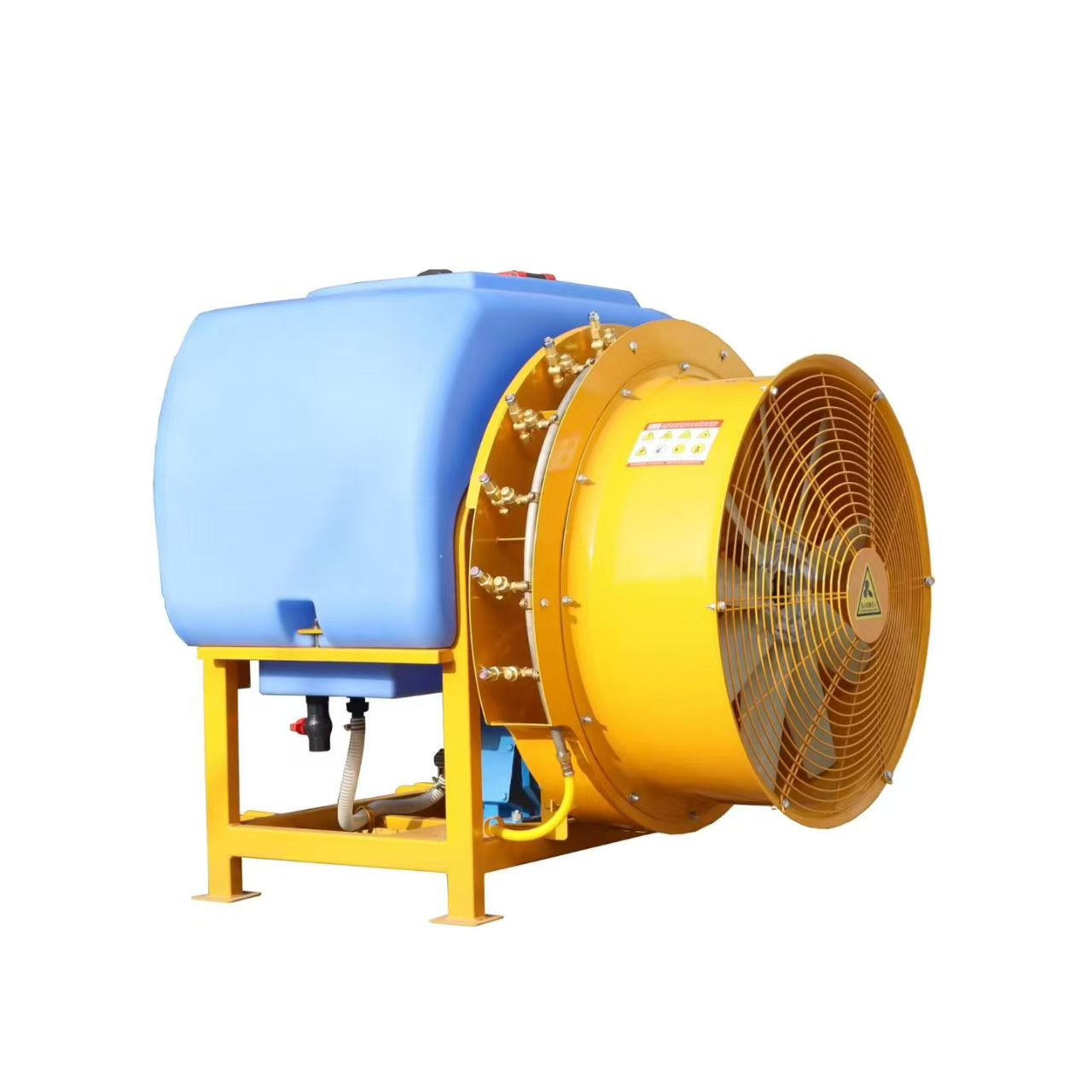 Traktoriin asennettu ripustettu turbiiniruisku Traktoriin asennettu ripustettu turbiiniruisku